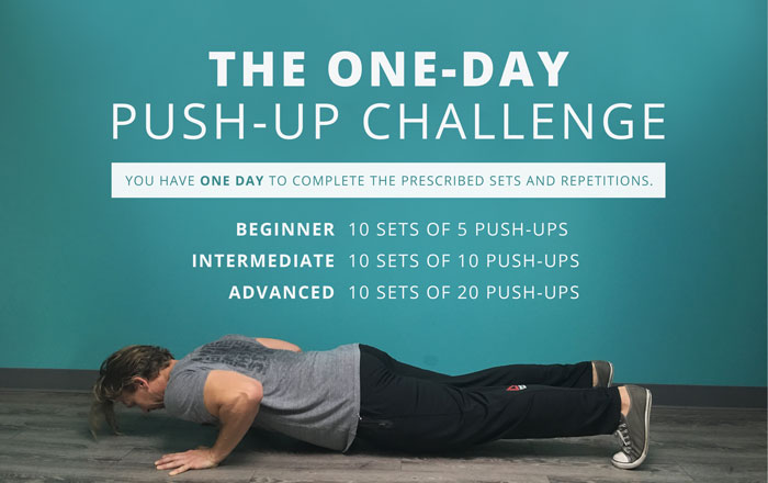 Push Up Challenge Printable